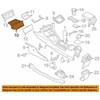 VAG Originalus Titan juodas saugojimo skyrius VW e-Golf Golf 5G1863391F82V