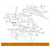 VAG Originalus užpildas Dešinė Dešinė Lhd VW Golf R32 Gti Rabbit Variant 5K1823730