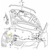 VAG Originalus Volkswagen Passat CC 09-12 variklio dangčio užraktas su mikro jungikliu 3C1823509H