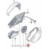 VAG Originalus Volkswagen šoninio veidrodžio apdailos elementas OE 5618576029B9