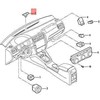 VAG Originalus VW Jetta syncro Vento 163 AV3 saulės jutiklis 5C7907539B