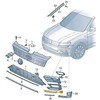 VAG Originalus VW Tiguan Allspace 2018>> Priekinis buferis dešinysis paruoštas apdaila 5NN853102GRU