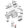 VAG Oro Air Exhaust Grille Audi RS5 Coupe quattro 2010 2016 Originalus 8K0819161D