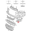 Vag Oro Gamybos Įpučiamo Oro Grotelė A5 S5 Cabriolet Coupe 8W6807681ST94