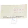 Vag Passat B5 1997 2000 Tamsus Sidabrinis Raštas Originalus 3B58537501Y4