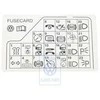 Vag Passat B5 Informacijos Lipdukas Originalus 3B0010241F
