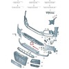 Vag Priekinis Stiklo Uztvaras Elementas Audi A4 Avant 2016 2017 Originalus 8W0807611B