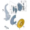 VAG Priekinis Ventiliuotas Disko Stabdžių Rotorius 375mm Audi A4 A6 A7 A8 Q5 Q7 Originalus 4M0615301AS
