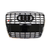 Vag Radiator Grille Platina Rausva 2012 2014 Audi A6 S6 Originalus 4G0853651AB1RR