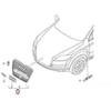 Vag Radiatoriaus Grotelės Su Numerio Ženklo Laikikliu Juodos Blizgios Audi Q7 2010 2016 Originalus 4L0853651GT94