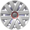 Vag Ratlankiu Žiedai Deimantas Sidabras Aukštai Chromas Volkswagen Polo Vento 2013 2017 Originalus 6R0601147CWPU