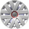 Vag Ratlankiu Žiedai Deimantas Sidabras Aukštai Chromas Volkswagen Polo Vento 2013 2017 Originalus 6R0601147CWPU