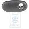 VAG Rožė Satin Juoda Caddy Mk2 Golf Mk3 Polo Classic Originalus 1H086839201C