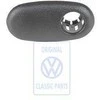 VAG Rožė Satin Juoda Caddy Mk2 Golf Mk3 Polo Classic Originalus 1H086839201C