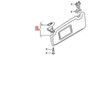 VAG saulės skydelis su veidrodžiu ir dangteliu granito pilkos spalvos Audi A5/S5 kabrioletas 8W 8V7857551TER8