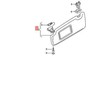 VAG saulės skydelis su veidrodžiu ir dangteliu granito pilkos spalvos Audi A5/S5 kabrioletas 8W 8V7857551TER8