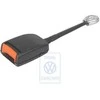 VAG Sėdynės Sraigės Spynelė Satino Juoda T4 1991-2004 Originalus 70385774301C