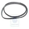 Vag Sharan Mk1 2001 2002 Vidinė Juoda Satino Durų Apsauga Originalus 7M3867367ADQX