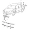 Vag Skoda Octavia A4 1999 2005 Originalus 3B0853678BB41