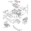 VAG Pavarų Perjungimo Dangtelis Juodas Nikelis VW Atlas Teramont Originalus 3CN864263JXJW