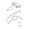 VAG Įkrovimo Lizdo Dangtelis Audi Q4 e-tron VW ID4 ID5 Originalus 11A971393D