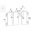 Vag Skodas Octavija Hinges Set Originalus 701070118A