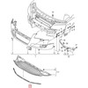 Vag Spoiler Audi A8 2010 2013 Originalus 4H0807110A