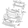 VAG Spoiler Bracket Left Front Bottom Originalus 1K8805733