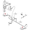 Vag Spring Clip Audi A8 S8 Quattro 2010 2013 Originalus 4H0955339