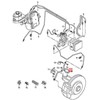 VAG Stabdžių Žarna Volkswagen Golf Audi A3 Originalus 5Q0611701C