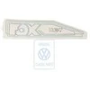 Vag Stratossil Šoninės Apdailos Juostos Volkswagen Polo Hatchback 86C 91-94 Originalus 867853434FBBQ