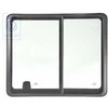 VAG T4 Sliding Window Pilnas Satino Juoda 1991 2004 Originalus 7D5847711C01C