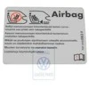 Vag T4 T4 Syncro Airbag Žymė 1993 2004 Originalus 701010083F