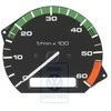 Vag Tachometer T4 1991 1996 Originalus 701919253K