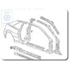 Vag Tarpinis Stiprintuvas Skoda Octavia 2004 2009 Originalus 535810622