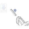 VAG Tarpinis Stumiklis LT Mk1 Passat B2 Santana 1982 1989 Originalus 075145307