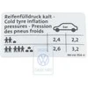 Vag Transporto Priekabos Sprendimas Padangos Slenksčio Ženklu Originalus 3B0010354H
