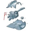 VAG Vairo Kombinacinis Perjungiklis Audi Q7 Q8 Originalus 4N0907129PC