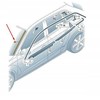 VAG Vandens Deflektoriaus Juostelė Audi A3 8V 2013 2020 Originalus 8V3854327C01C