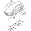Vag Vandenų Rinkimo Juostelė Juoda Audi Q7 4L 4LB Originalus 4L08543285AP