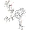 Vag Variklio Pavarų Sijos Gumos Šakutė Audi Rs4 Rs6 4B3199267