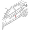 Vag Vario Šluostės Antžvėris Su Dekoratyvine Juosta C Audi A3 S3 8V 2013 2017 Originalus 8V5853283AT94