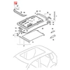 Vag Vėjo Deflektorius Volkswagen Golf Variant 1K98776519B9