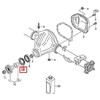 VAG Volkswagen AMAROK galinės pavaros korpuso sandarinimo žiedas originalus 2H0525345