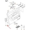 VAG Volkswagen AMAROK Priekinio Durų Apdailos Panele Klipas Su Gasketu 6X0868243A NAUJAS ORIGINALUS