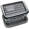VAG Volkswagen Amarok S6 2017 2022 Juodas Chromas Oro Vėdinimo Angos Originalus 2H6819703CQZO