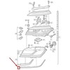 VAG Volkswagen Arteon 3H Priekinis Dešinysis Žibintų Apatinis Dekoratyvinis Dėžė Originalus 3G8941120A