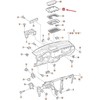 VAG Volkswagen Beetle Novo Fusca Instrumento Panelės Bezėlis LHD TITAN Juodas Originalus 5C1857192E81U
