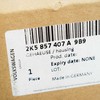 VAG Volkswagen Caddy 2K Kairės Pusės Veidrodžio Korpusas 2K5857407A9B9 5PIN LHD ORIGINALUS NAUJAS