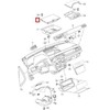 VAG Volkswagen Caddy MK6 priekinis prietaisų skydelis Pirštinių dėžutė originali 2K5857922B81U